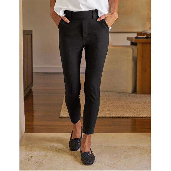 Frank & Eileen Pants - Frank & Eileen Women's Murphy Billion Dollar Pant Pull-On Black Size Large NWOT